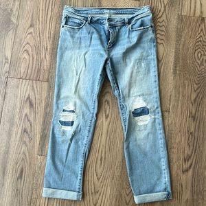 Loft relaxed straight jean
